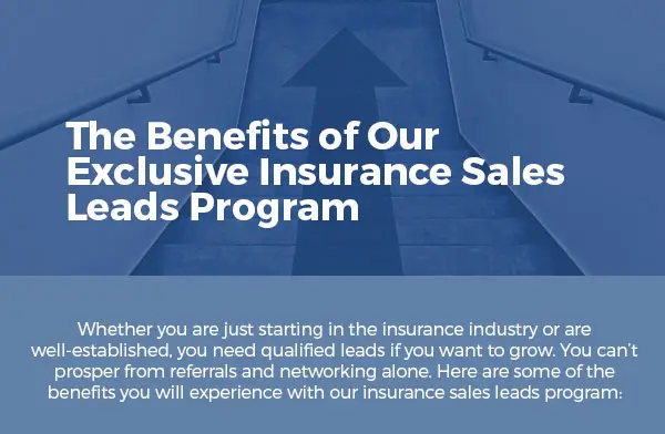 The Benefits of Our Exclusive Insurance Sales Leads Program